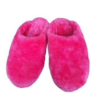 Pink Slipper | Furry Shoes for Women Size L 9-10